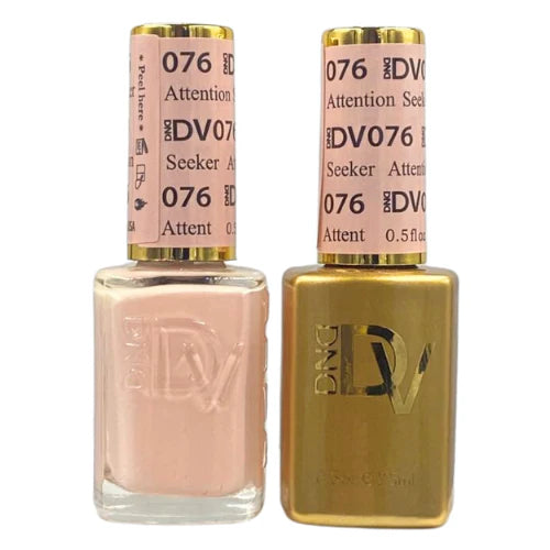 DND DIVA Duo Gel Matching Color 076 Attention Seeker