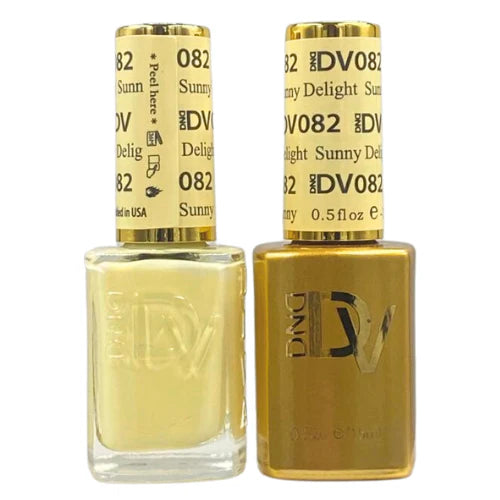 DND DIVA Duo Gel Matching Color 082 Sunny Delight