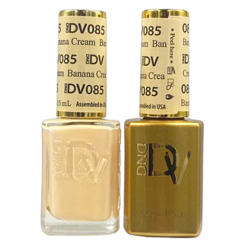 DND DIVA Duo Gel Matching Color 085 Banana Cream