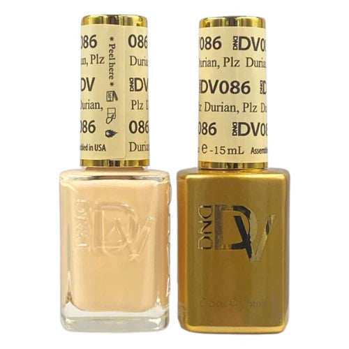 DND DIVA Duo Gel Matching Color 086 Durian, Plz