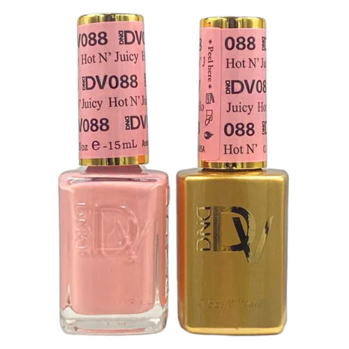 DND DIVA Duo Gel Matching Color 088 Hot N' Juicy