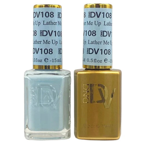 DND DIVA Duo Gel Matching Color 108 Lather Me Up