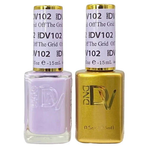 DND DIVA Duo Gel Matching Color 102 Off The Grid