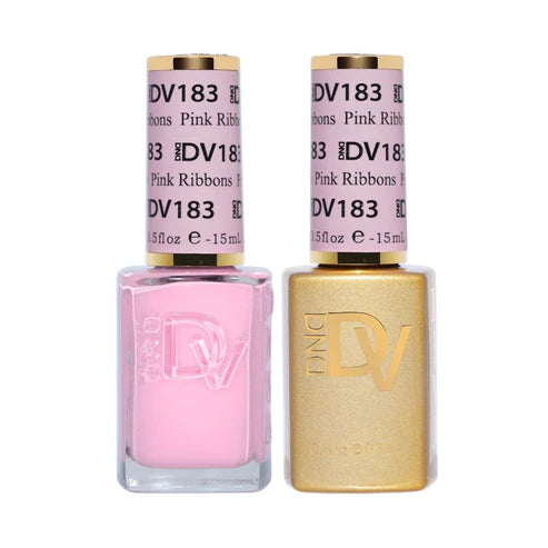 DND DIVA Duo Gel Matching Color 183 Pink Ribbons