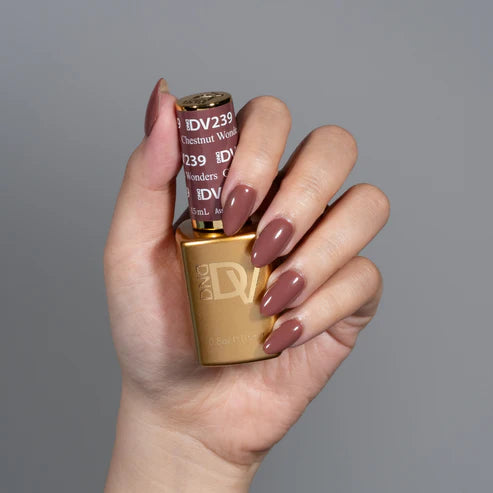DND DIVA Duo Gel Matching Color 239 Chestnut Wonders