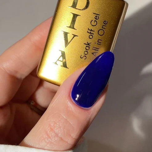 DND DIVA Duo Gel Matching Color 247 Jelly Marine