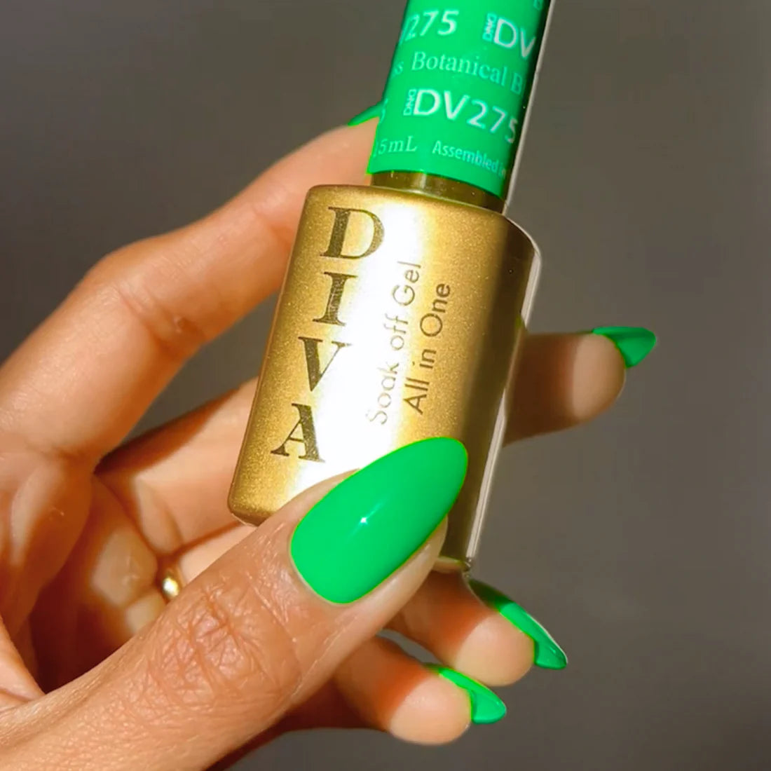 DND DIVA Duo Gel Matching Color 275 Botanical Blis