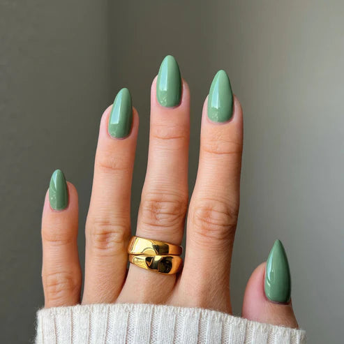 DND DIVA Duo Gel Matching Color 285 Sage’d The Day