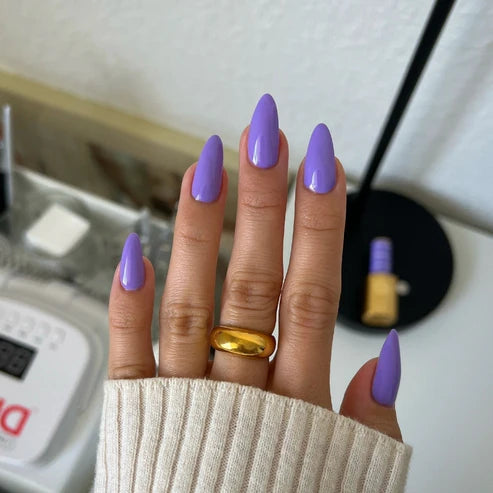 DND DIVA Duo Gel Matching Color 195 Side Of Ube