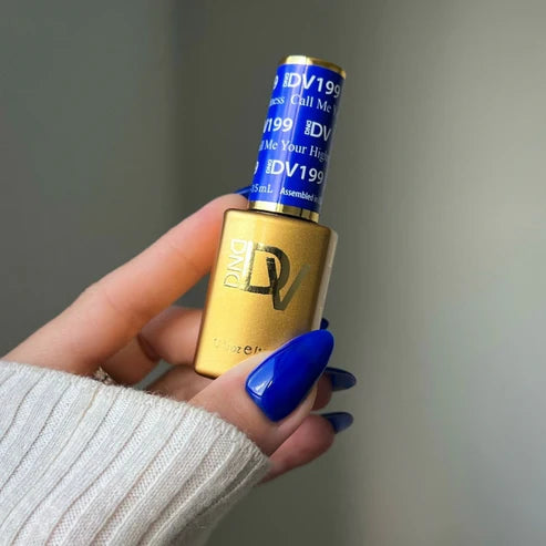 DND DIVA Duo Gel Matching Color 199 Call Me Your Highness