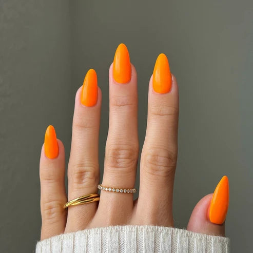 DND DIVA Duo Gel Matching Color 208 Perfect Orange