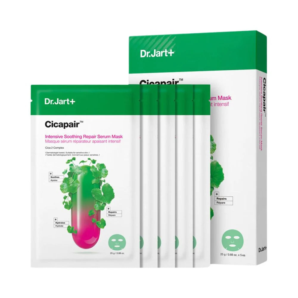 DR.JART+ Cicapair Intensive Soothing Repair Serum Mask (25g*5ea)