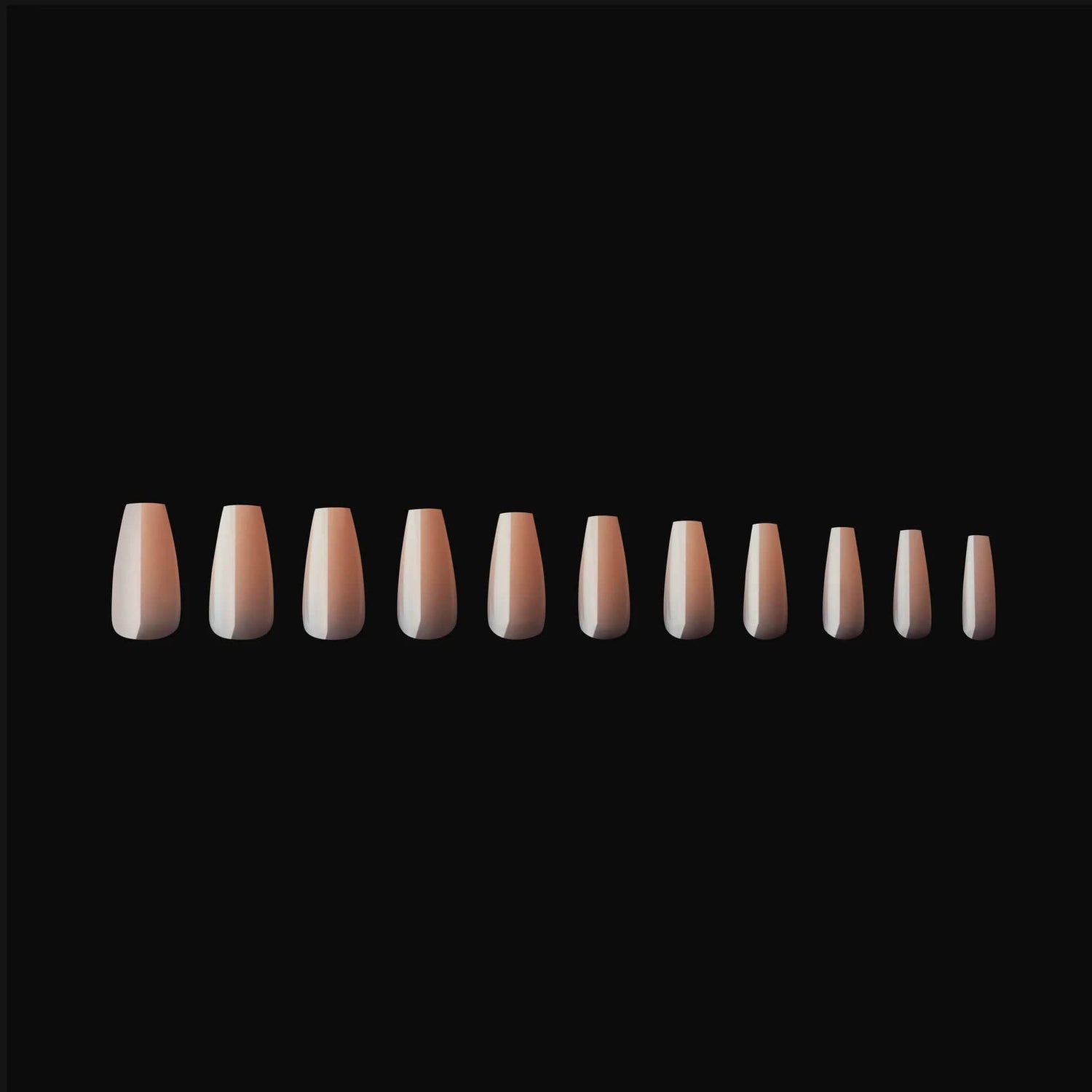 Apres Gel X™ NEUTRALS Box of 150pcs Emma Natural Coffin Extra Tips