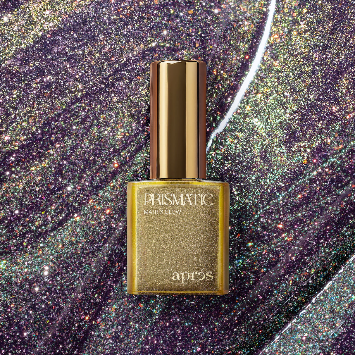 Apres Prismatic Flash Glitter Cat Eye - Matrix Glow FG13 (HEMA/TPO/TMPTA-Free)