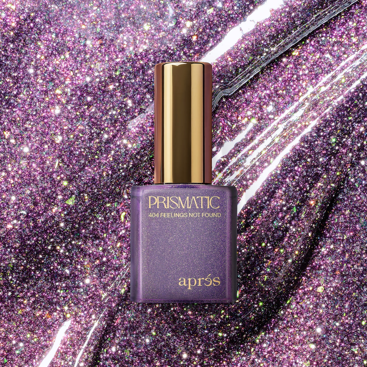 Apres Prismatic Flash Glitter Cat Eye - 404 Feelings Not Found FG16 (HEMA/TPO/TMPTA-Free)