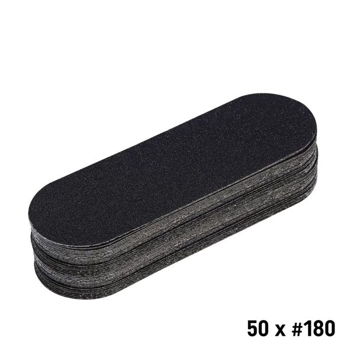 Silver Star Pedicure Stainless Steel File Refill Pads Grit 180 50pcs