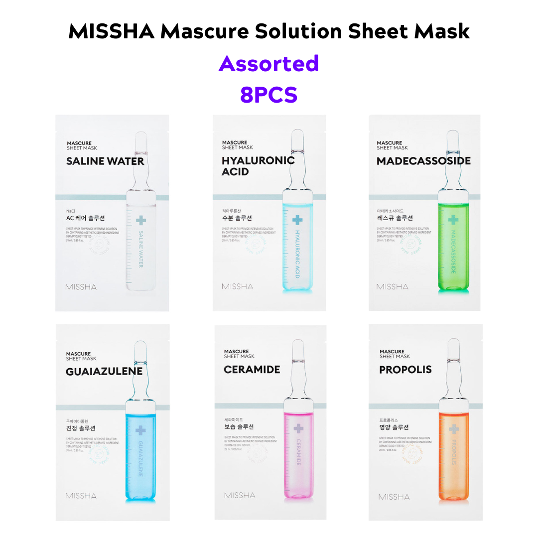 HER TIME Kit (8pcs) - Face Mask Bundle