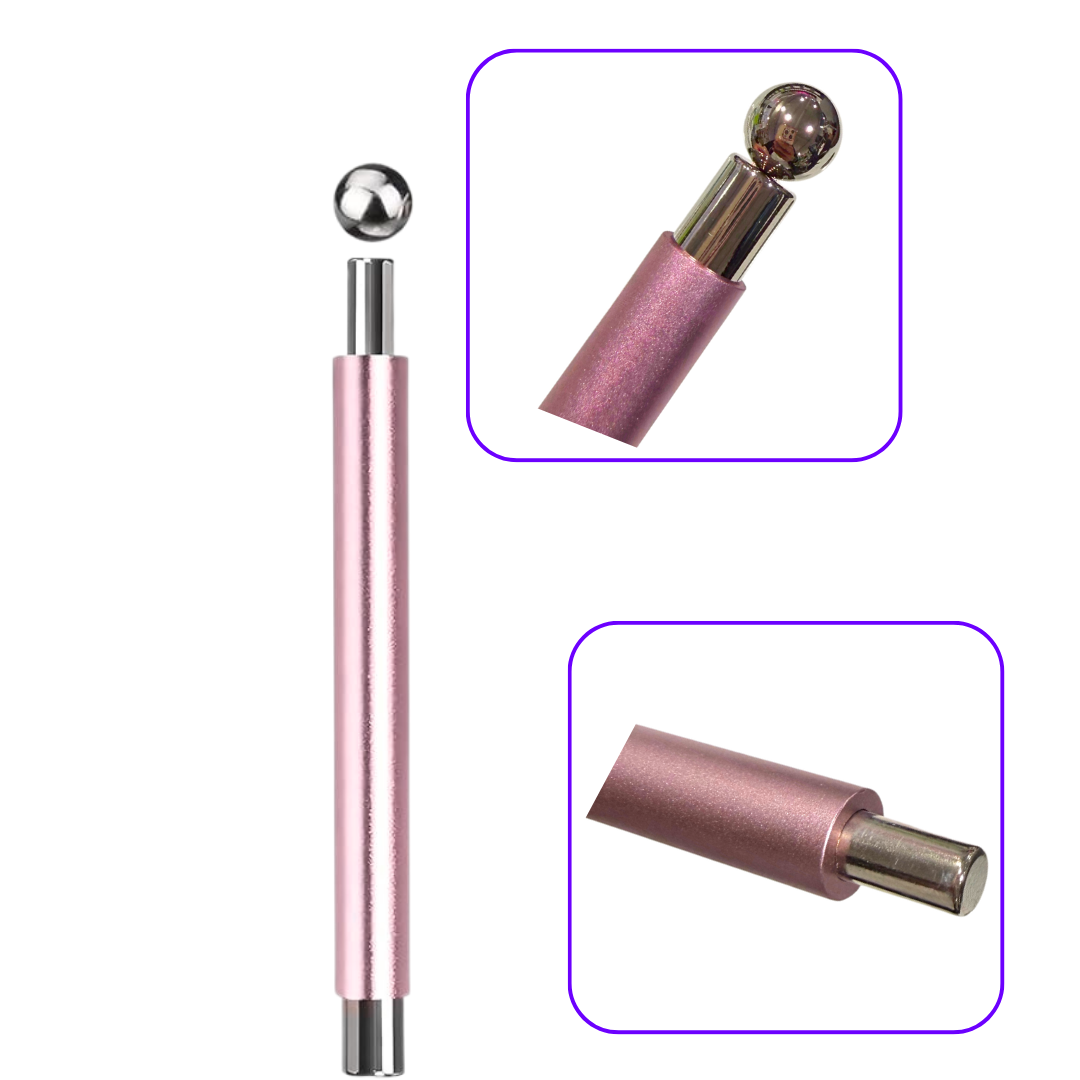 JNBS 3-in-1 Double-Head Cylindrical & Round Ball Nail Magnet Pen