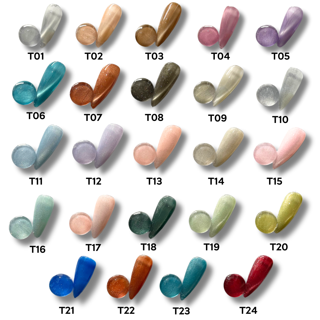 G.Ston Gel Polish Cat Eye Set (24 Colors)