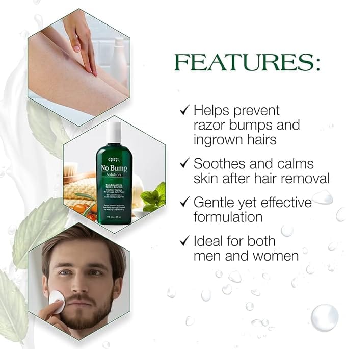 GiGi No Bump Solution Skin Smoothing Topical