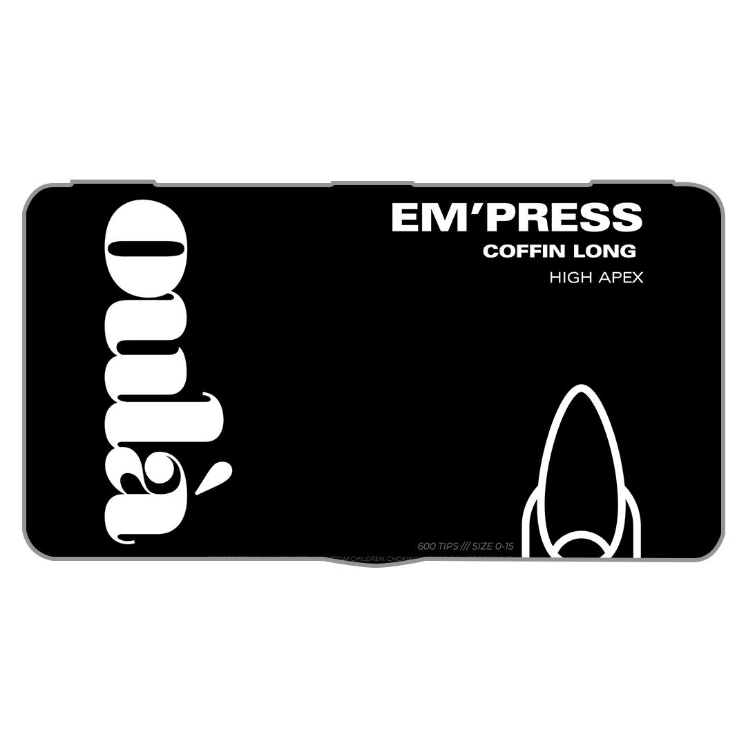 Oulà EM'PRESS High Apex Coffin (Box of 600 Tips)