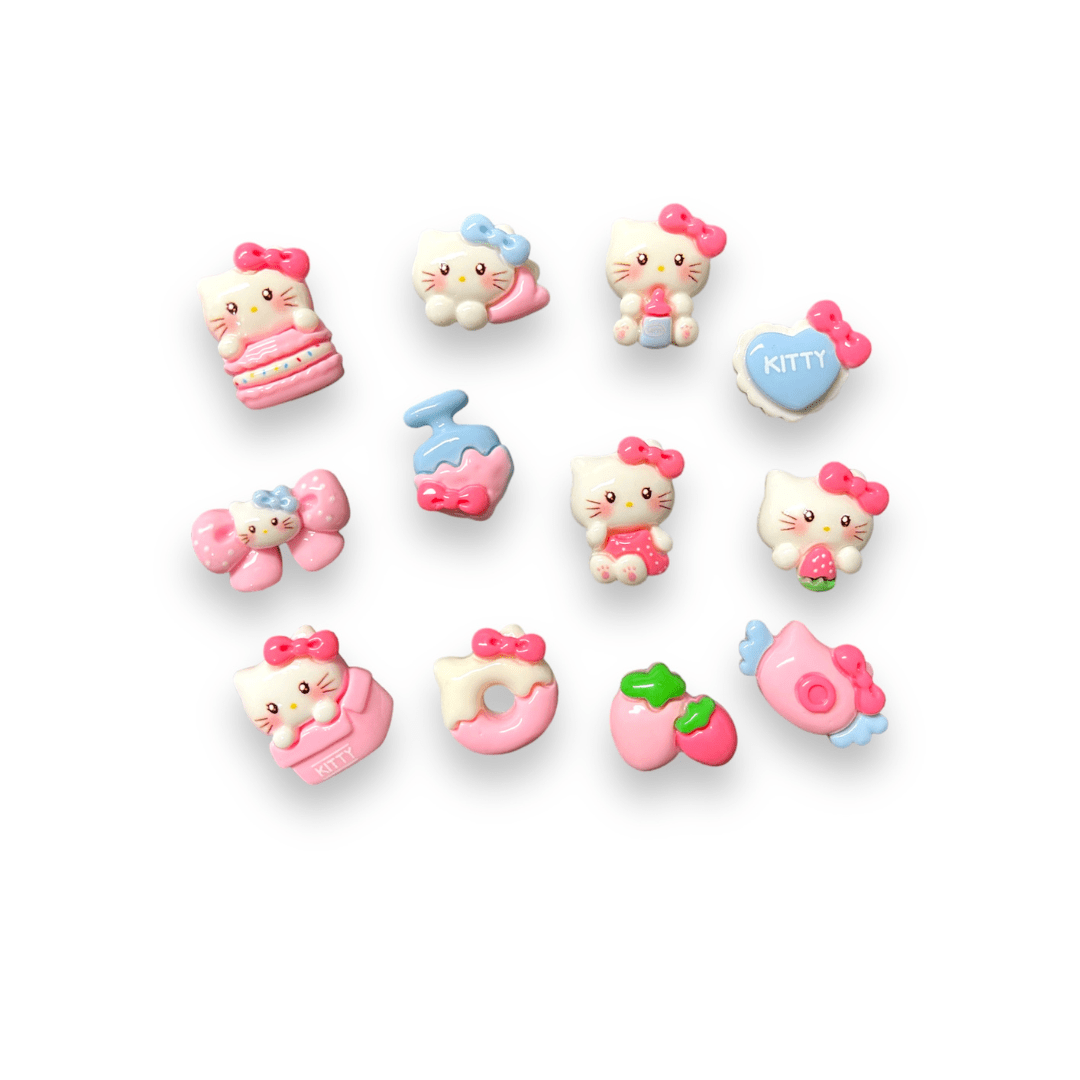 JNBS Nail Charm Kawaii Big Pink 7102