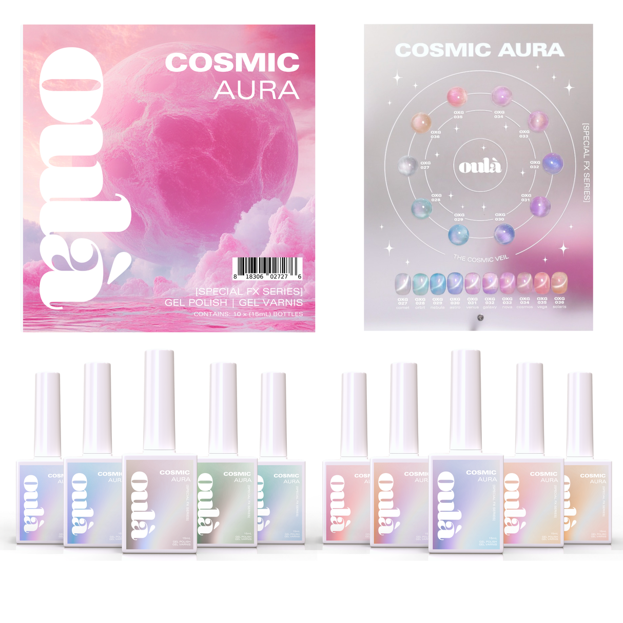 Oula Gel Polish Cat Eye Cosmic Aura