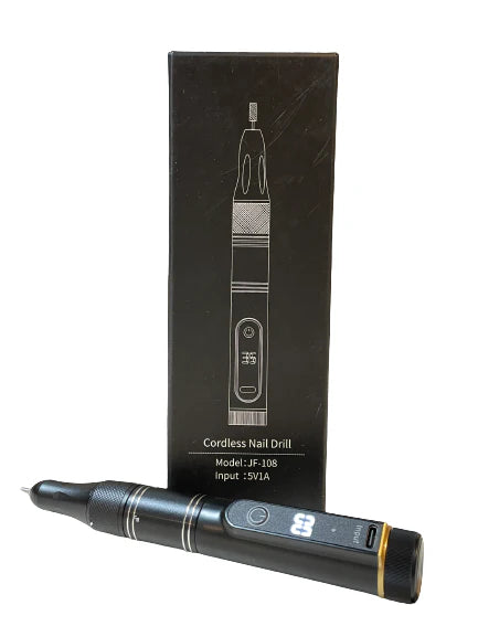 JNBS Cordless Nail Drill Pen with LCD Screen 35K RPM JF-108
