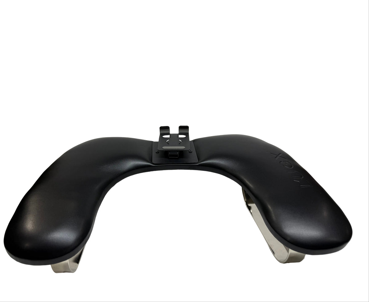 L'UGX PU Leather Arm Rest with 360° Rotating Phone Holder