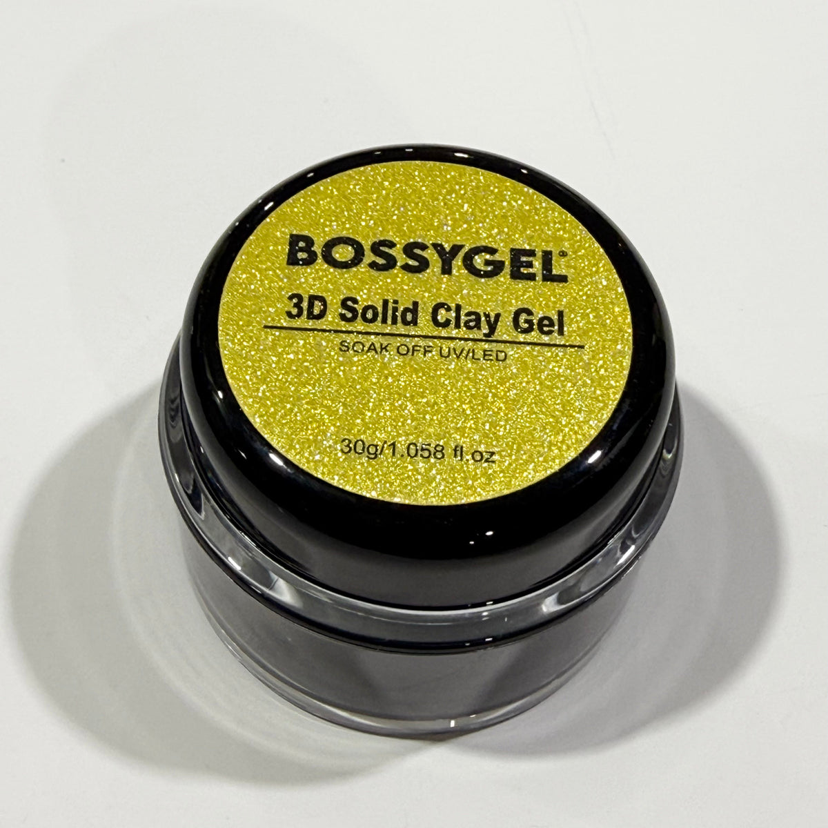 Bossy 3D Solid Clay Gel | Non-Sticky Moldable Nail Art Gel
