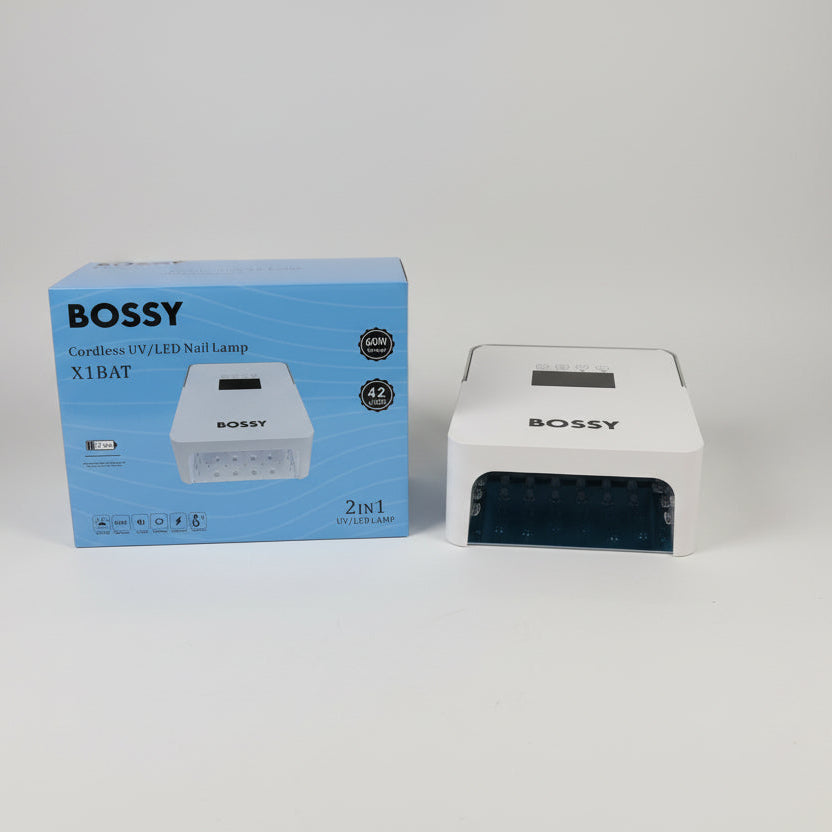 BOSSY UV/LED Lamp 60W Model X1 BAT (Cordless)