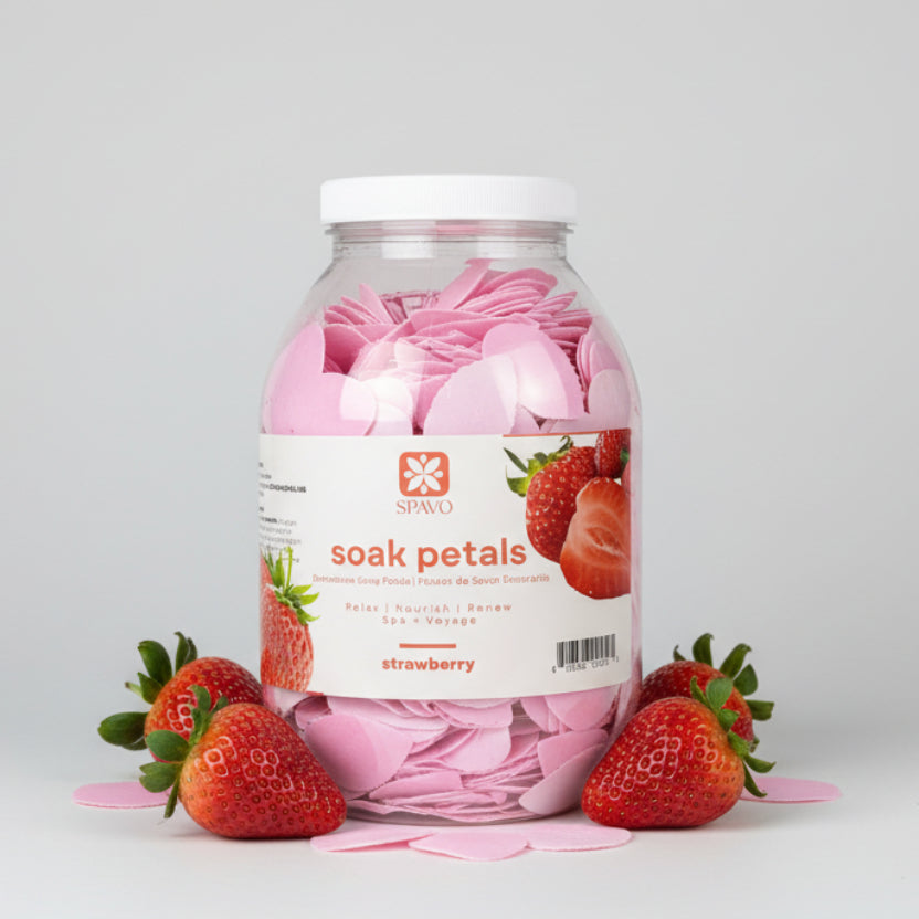 SPAVO Soak Petals Dry Bath Soap Flowers