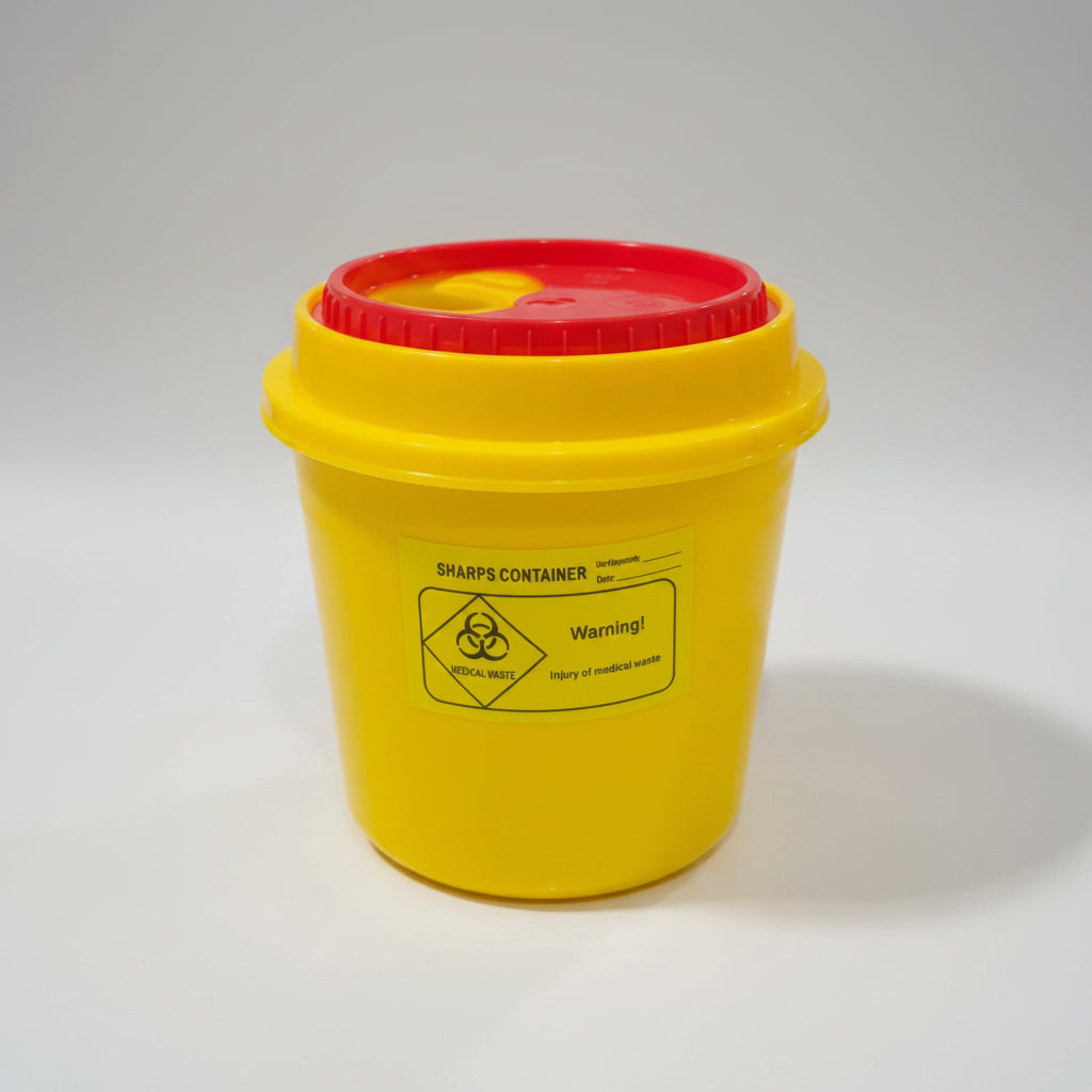 Biohazard Sharps Containers - 2 Sizes