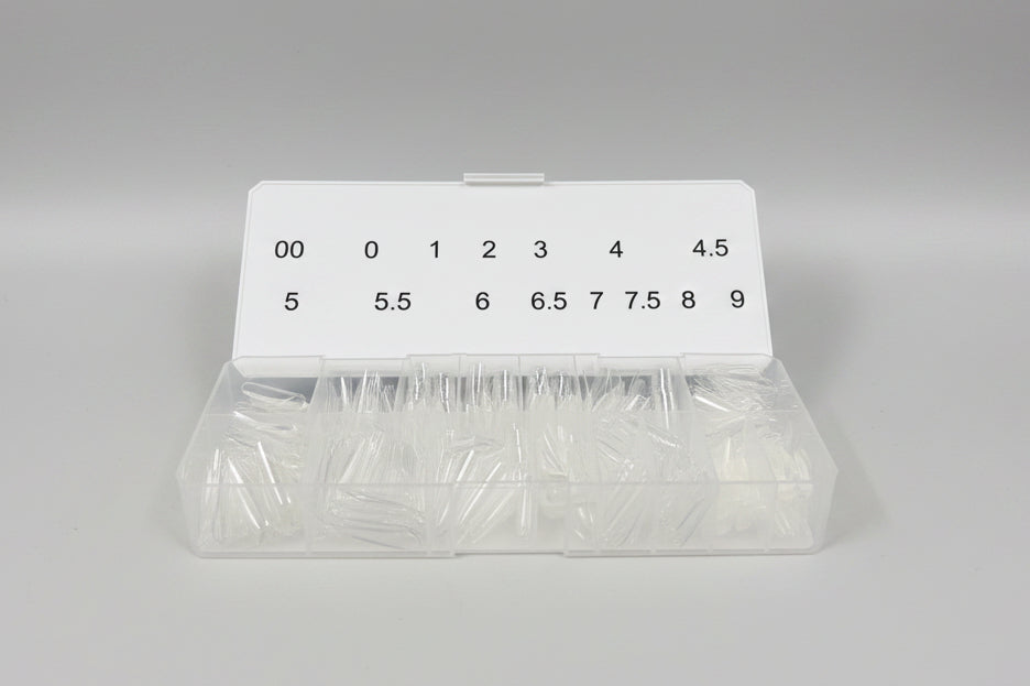 DND Full Cover Gel Nail Tips – Premium 1000-Piece Mega Pack