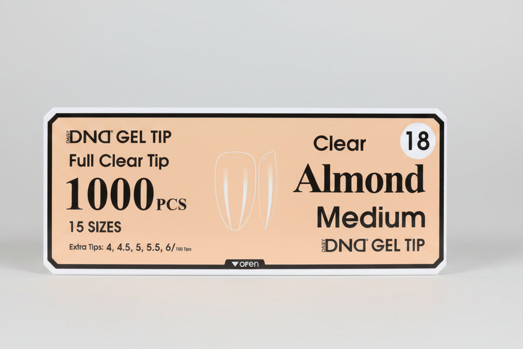 DND Full Cover Gel Nail Tips – Premium 1000-Piece Mega Pack