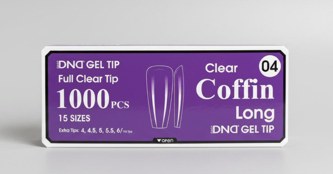 DND Full Cover Gel Nail Tips – Premium 1000-Piece Mega Pack
