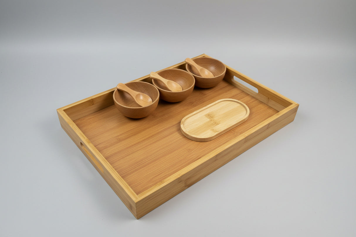 SPAVO Luxury Spa Pedicure Tray Set (8-Piece Set)