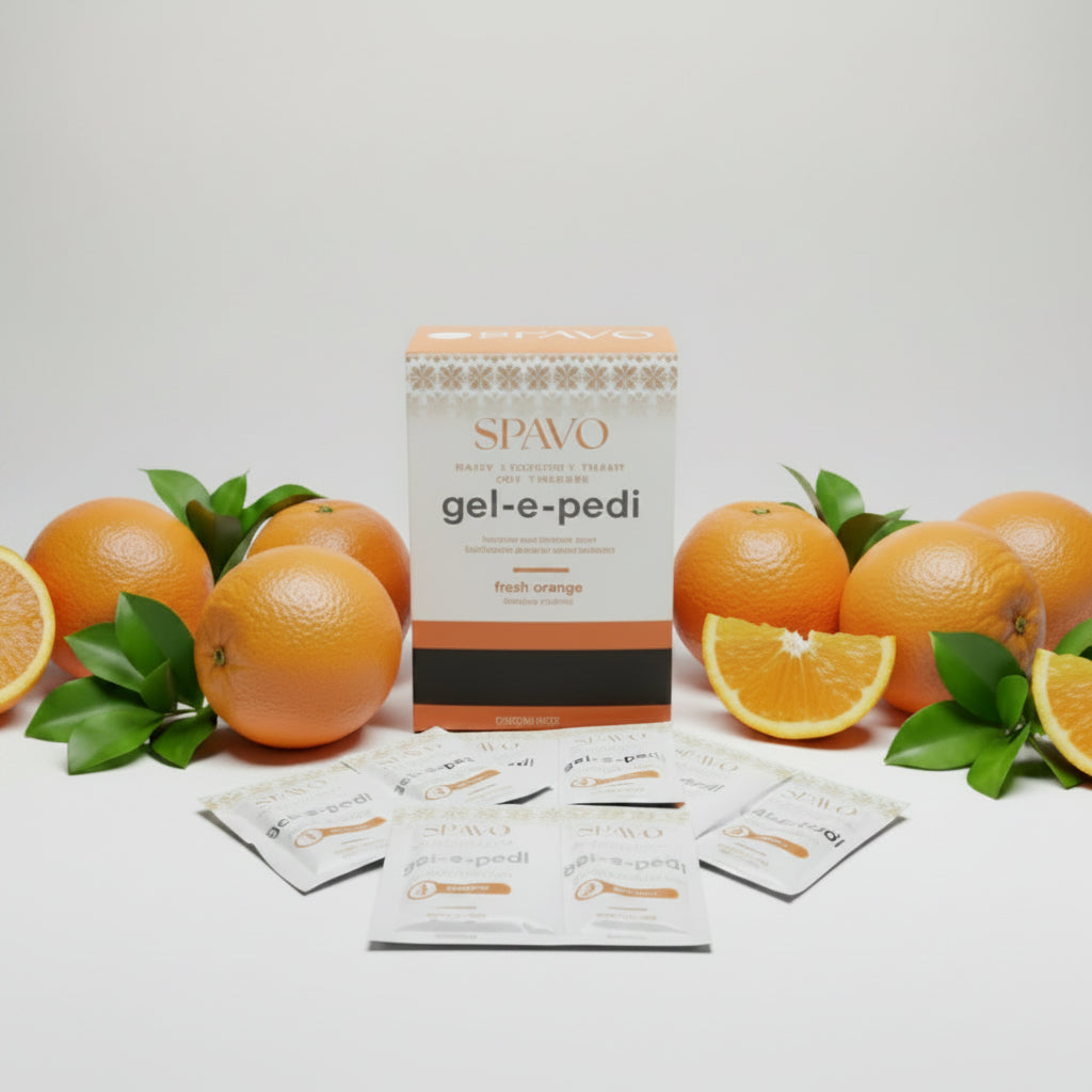 SPAVO GEL-E-PEDI Luxury 2-Step Jelly Foot Spa