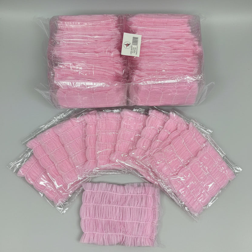 Silk-B Disposable Elastic Headbands (100 Pcs) - Assorted Color