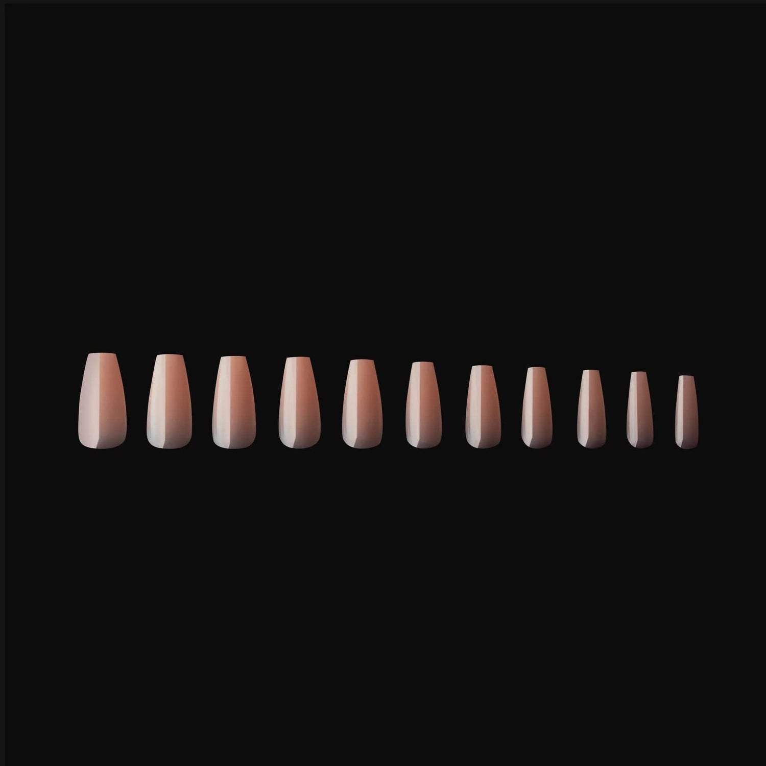 Apres Gel X™ NEUTRALS Box of 150pcs Imani Natural Coffin Tips