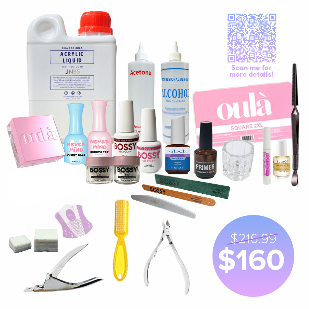 JNBS GET STARTED KITS - ACRYLIC KIT