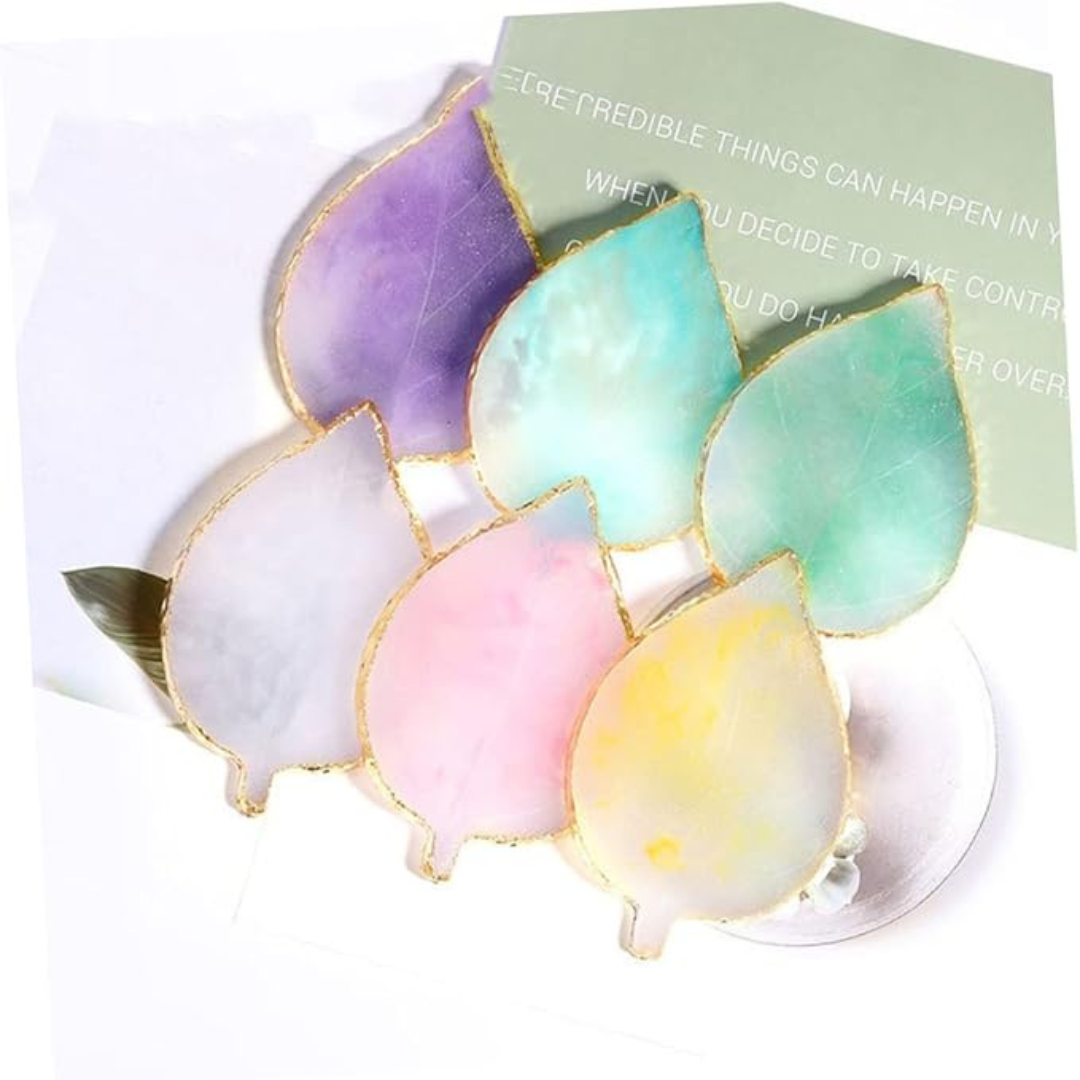 JNBS Resin Nail Art Painting Tray (Assorted Color/Shape)