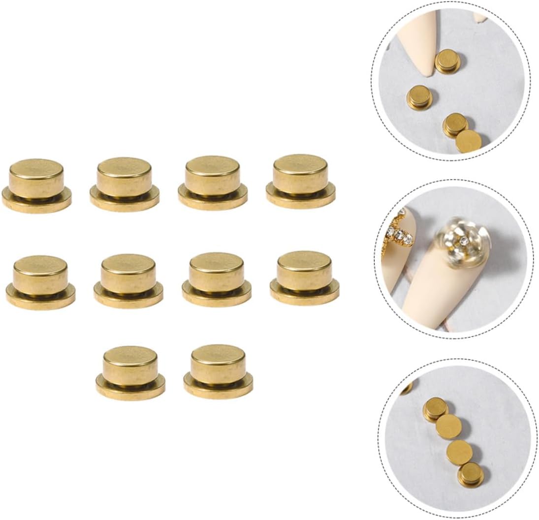 JNBS Metal Rotatable Bearing Spinner Nail Art Decorations (10pcs/bag)