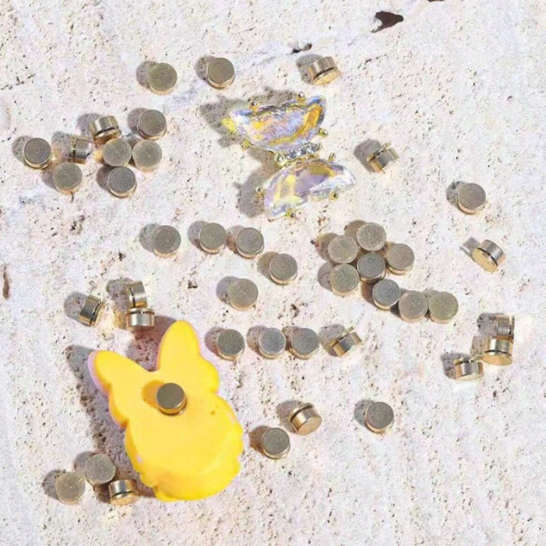 JNBS Metal Rotatable Bearing Spinner Nail Art Decorations (10pcs/bag)