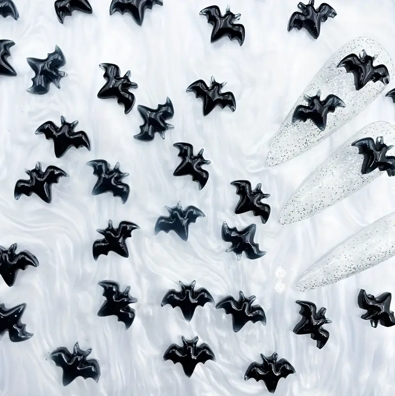 JNBS Nail Charm 3D Bat Edgy Gothic Style 7131 (20pcs/bag)