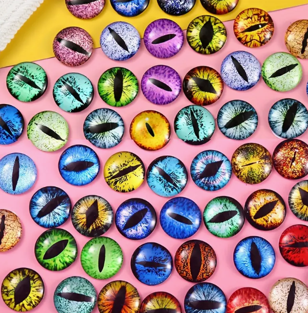 JNBS Nail Charm Exaggerated Horror Pupil Eyes (Mix 20pcs)