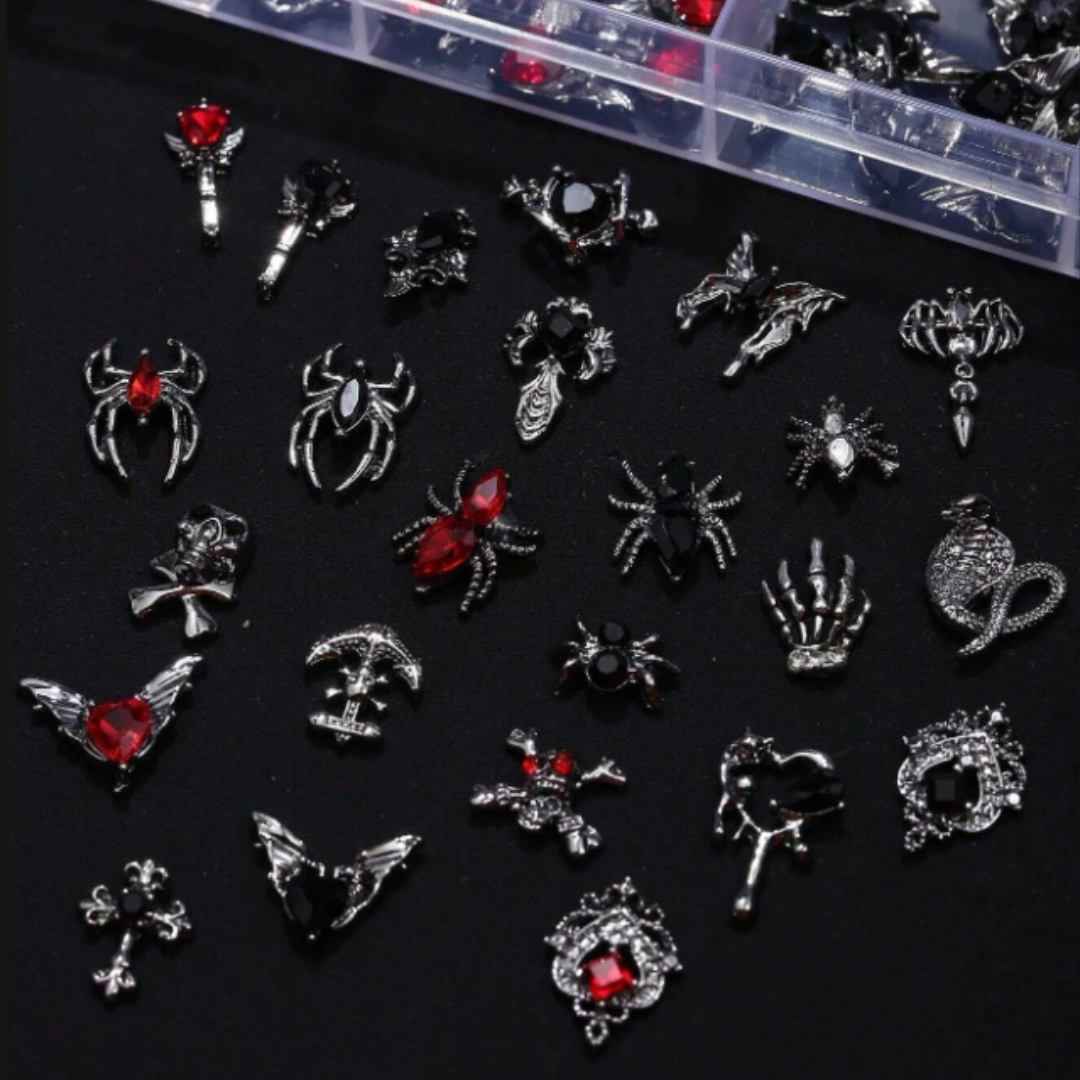 JNBS Nail Charm Rhinestones Halloween