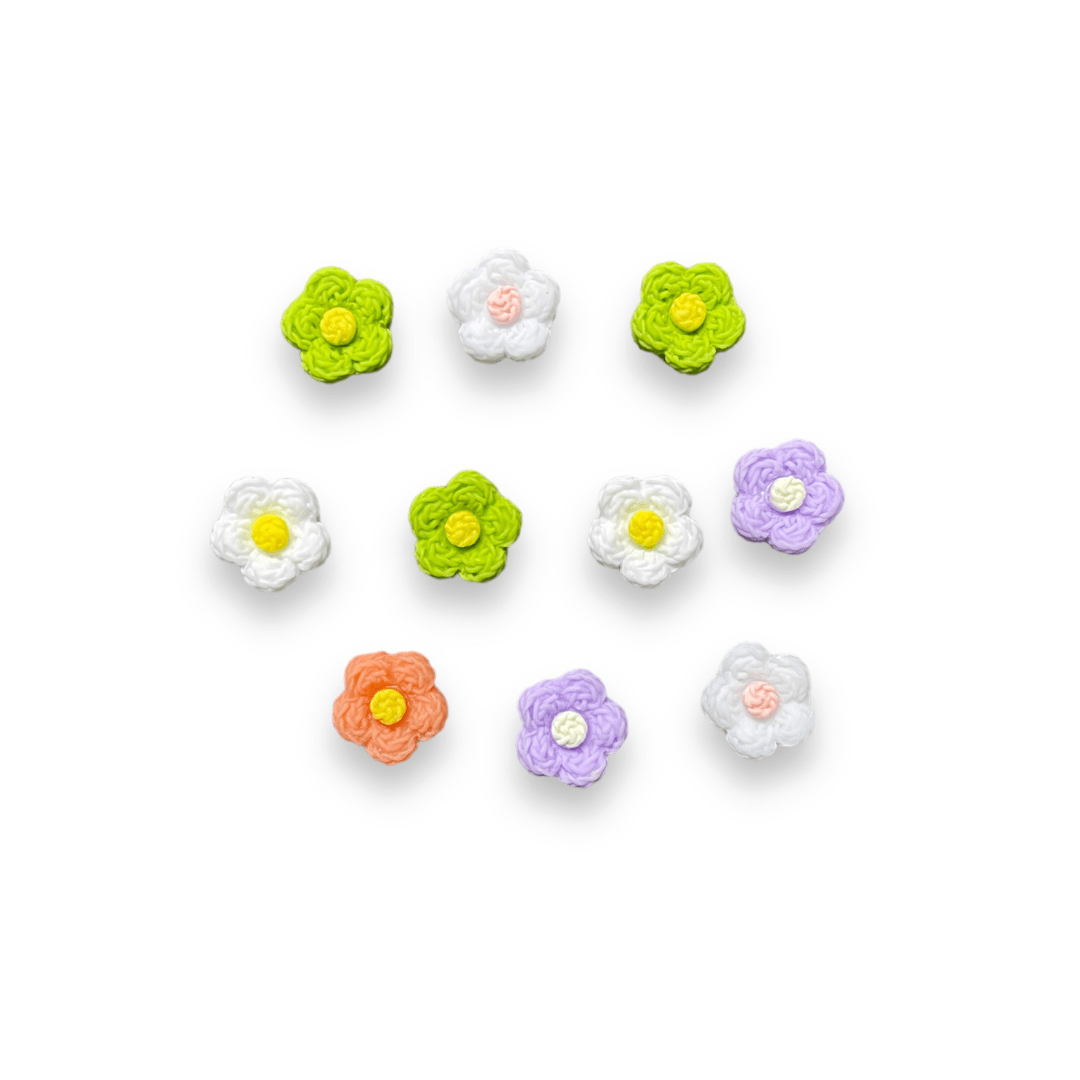 JNBS Nail Charm Kawaii Floral Medley 7057 (Assorted Colors)
