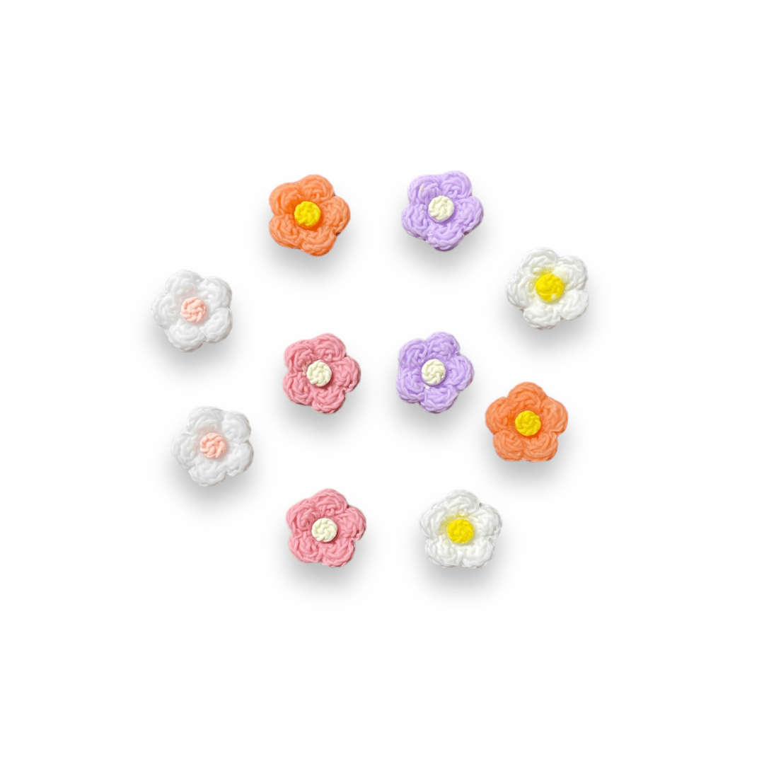 JNBS Nail Charm Kawaii Floral Medley 7057 (Assorted Colors)