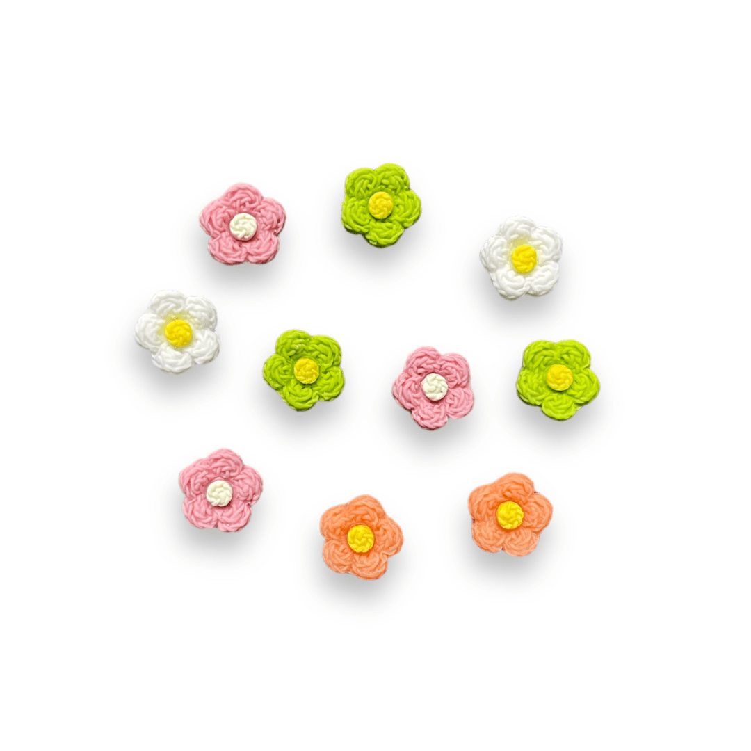 JNBS Nail Charm Kawaii Floral Medley 7057 (Assorted Colors)